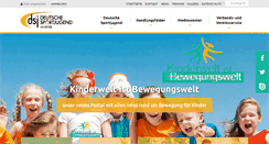 Desktop Screenshot of dsj.de