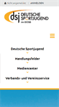 Mobile Screenshot of dsj.de